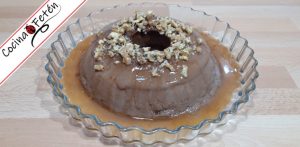 Flan de chocolate en 10 minutos en el microondas