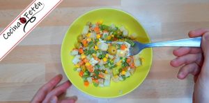 Ensaladilla ultracongelada más rápida y saludable