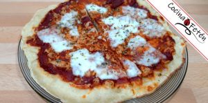 cómo preparar pizza casera saludable fácil y rápido